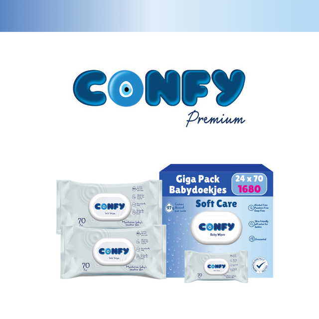 Confy Soft Care Babydoekjes 70