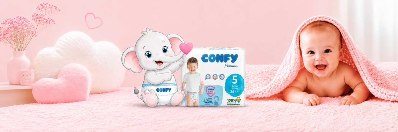 Zacht voor je baby, zorgeloos voor jou,