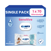 Sensitive Billendoekjes - 1x70 - Single Pack