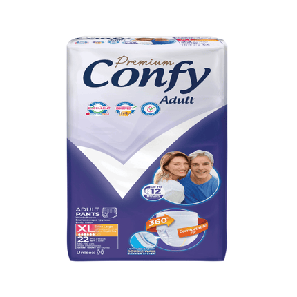 Confy Adult Incontinentie luierbroek - XL - 22 Stuks - Jumbo Pack