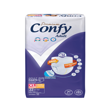 Confy Adult Incontinentie luierbroek - XL - 22 Stuks - Jumbo Pack