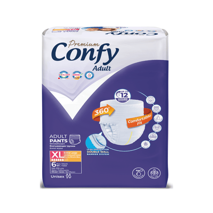 Confy Adult Incontinentie luierbroek - XL - 6 Stuks - Eco Pack