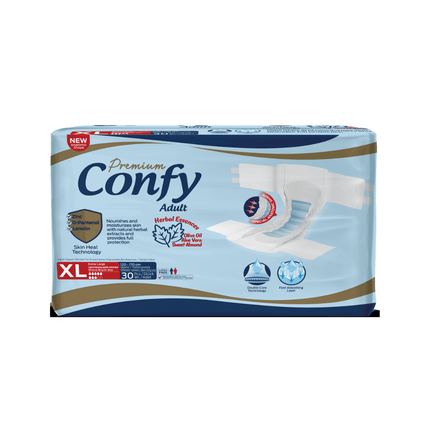 Confy Adult Slip XL - 30 Slips - Jumbo Pack