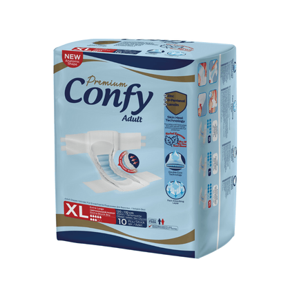 Confy Adult Slip XL - 10 Slips - Eco Pack