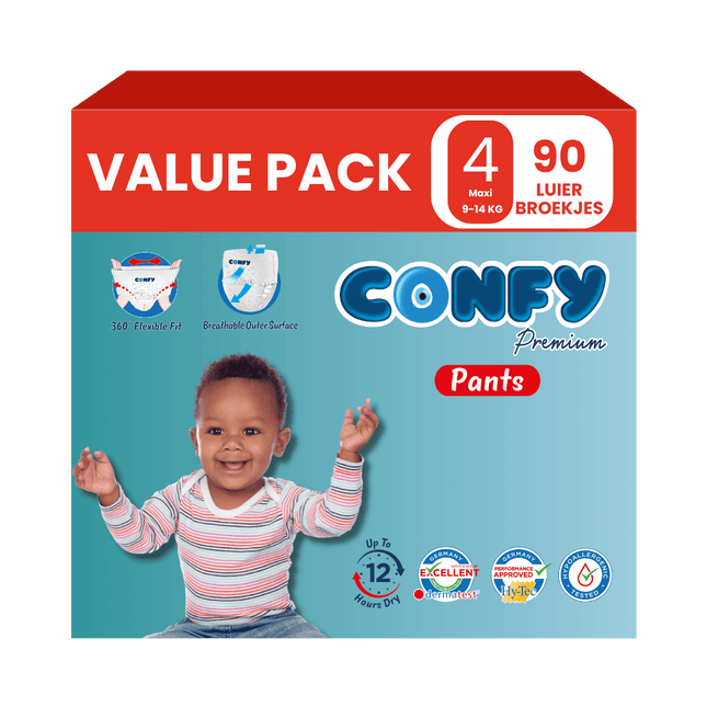 Maat 4 - (9kg-14kg) - 90 Luierbroekjes - Value Pack