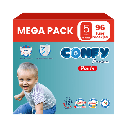 Maat 5 - (12kg-17kg) - 96 Luierbroekjes - Mega Pack