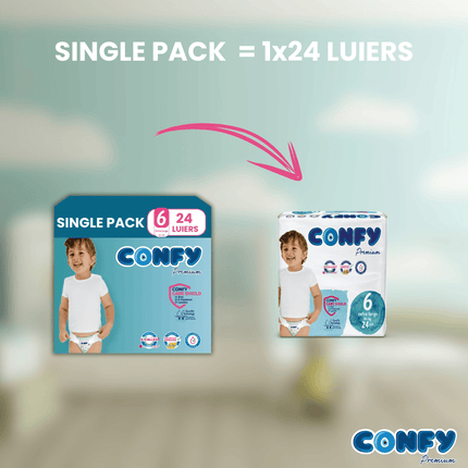 Maat 6 - (15kg-25kg) - 24 Luiers - Single Pack