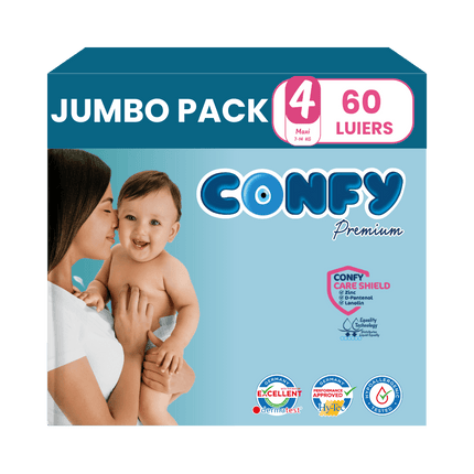 Maat 4 - (7kg-14kg) - 60 Luiers - Jumbo Pack