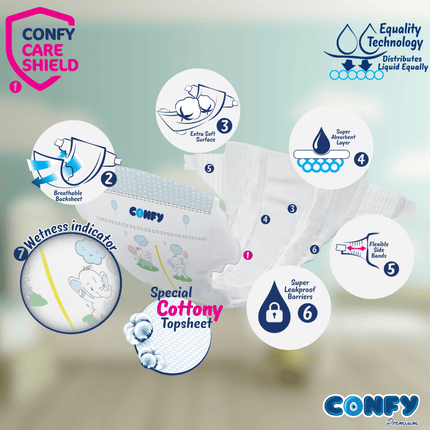 Maat 3 - (4kg-9kg) - 180 Luiers - Maandbox