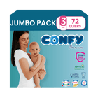Maat 3 - (4kg-9kg) - 72 Luiers - Jumbo Pack