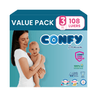Maat 3 - (4kg-9kg) - 108 Luiers - Value Pack