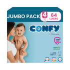 Maat 4 - (7kg-14kg) - 64 Luiers - Jumbo Pack