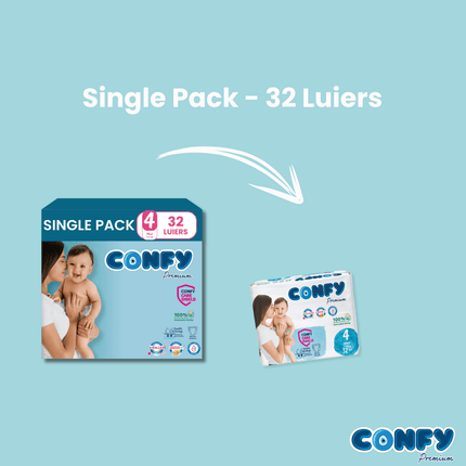 Maat 4 - (7kg-14kg) - 32 Luiers - Single Pack