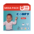 Maat 4 - (9kg-14kg) - 120 Luierbroekjes - Mega Pack