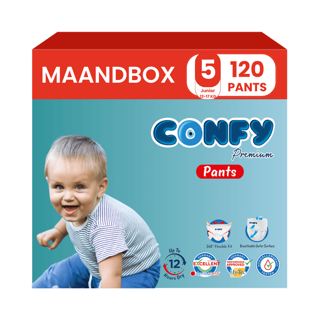 Maat 5 - (12kg-17kg) - 120 Luierbroekjes - Maandbox