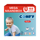 Maat 5 - (12kg-17kg) - 168 Luierbroekjes - Mega Maandbox