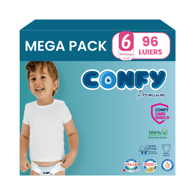 Maat 6 - (15kg-25kg) - 96 Luiers - Mega Pack