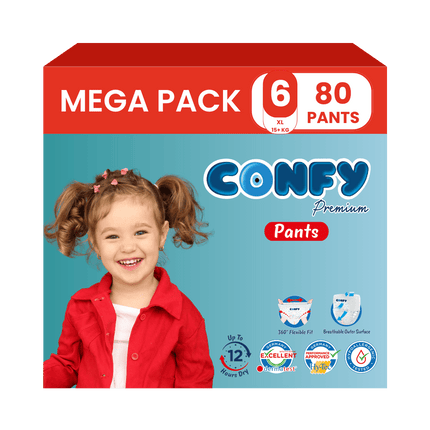 Maat 6 - (15kg-25kg) - 80 Luierbroekjes - Mega Pack