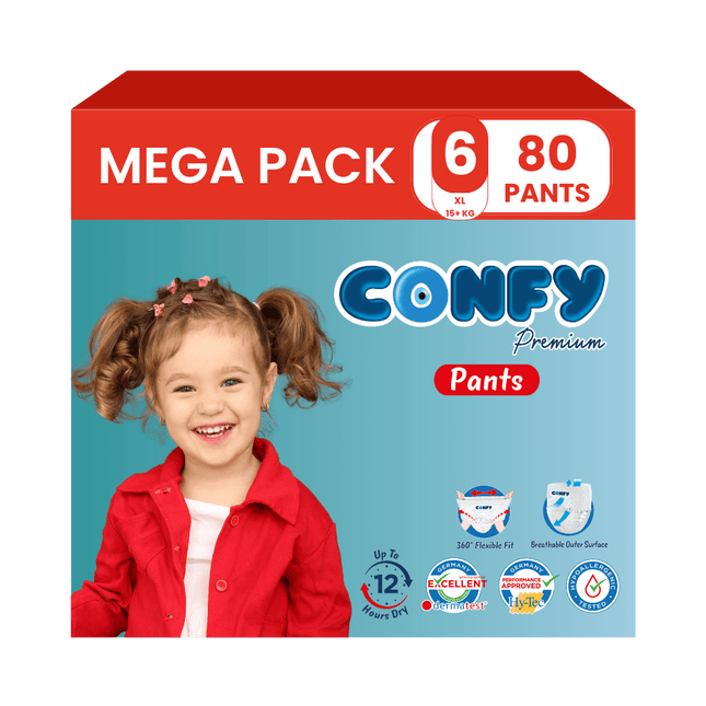 Maat 6 - (15kg-25kg) - 80 Luierbroekjes - Mega Pack