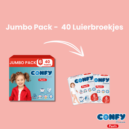 Maat 6 - (15kg-25kg) - 40 Luierbroekjes - Jumbo Pack