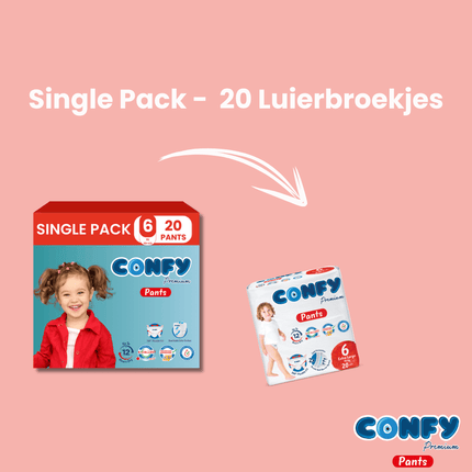 Maat 6 - (15kg-25kg) - 20 Luierbroekjes - Single Pack