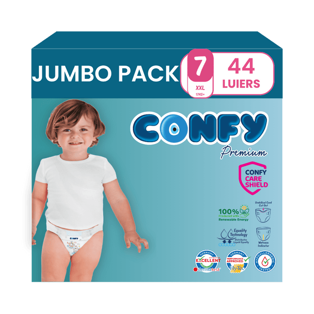 Maat 7 - (17kg+) - 44 Luiers - Jumbo Pack