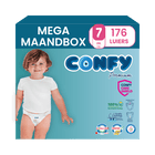 Maat 7 - (17kg+) - 176 Luiers - Mega Maandbox