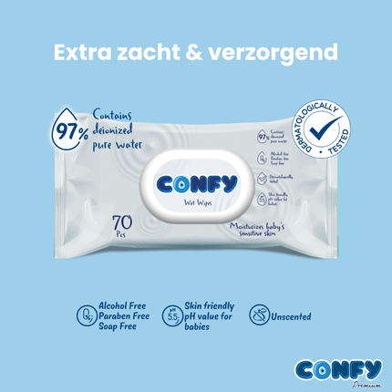 Soft Care Billendoekjes - 1x70 - Single Pack